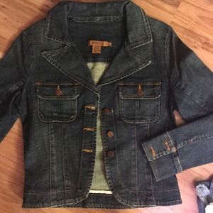 Denim blazer